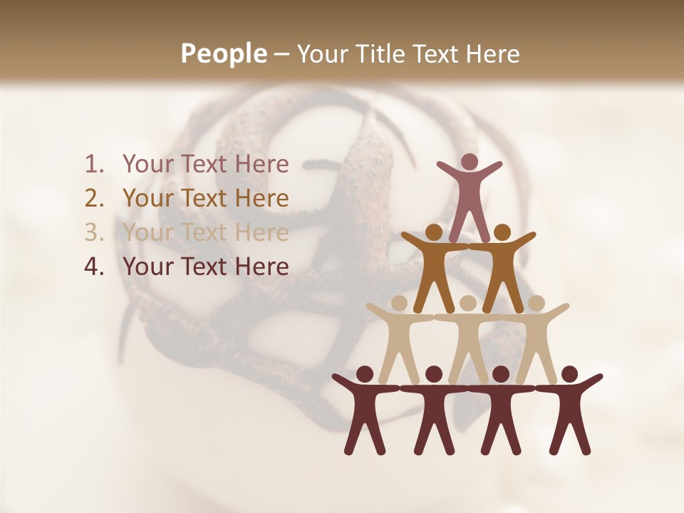 Nobody Party Food Collection PowerPoint Template