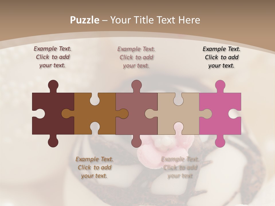 Pralines Royal Icing Various PowerPoint Template