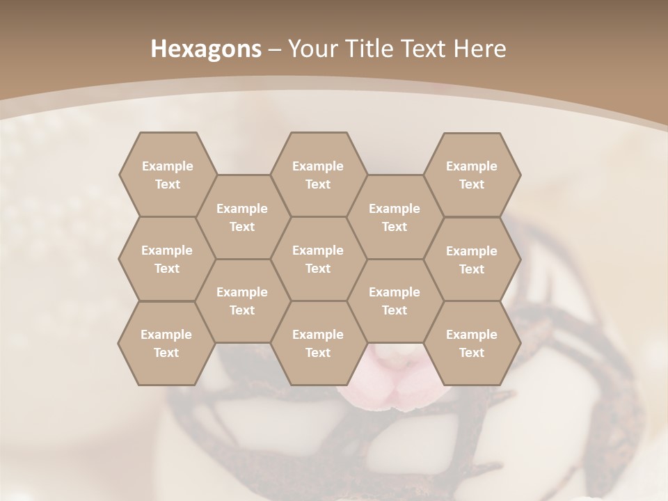 Pralines Royal Icing Various PowerPoint Template