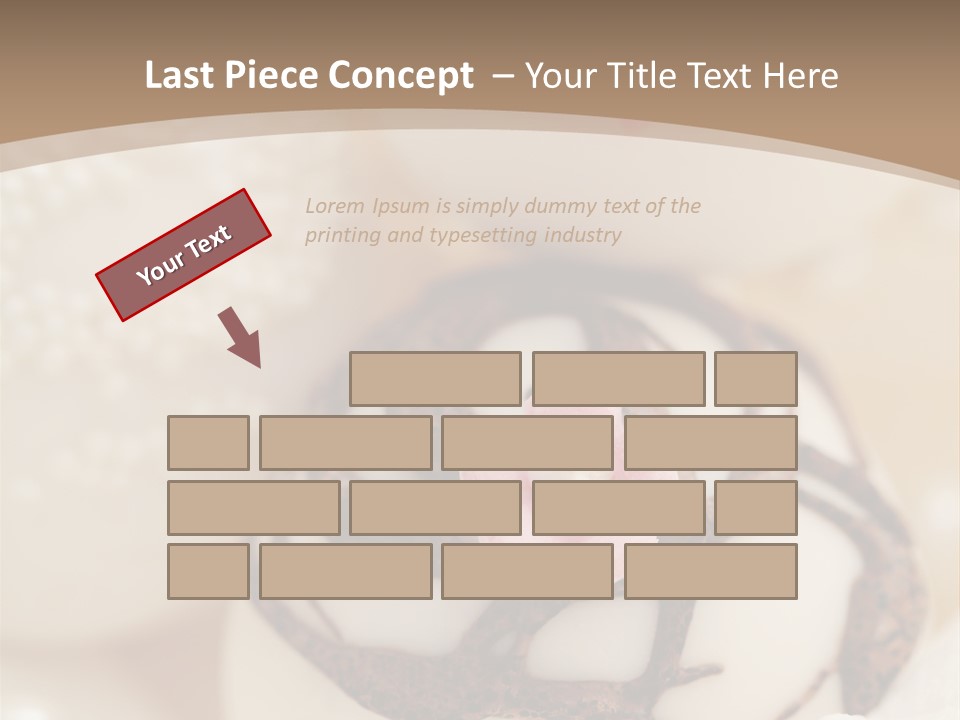 Pralines Royal Icing Various PowerPoint Template