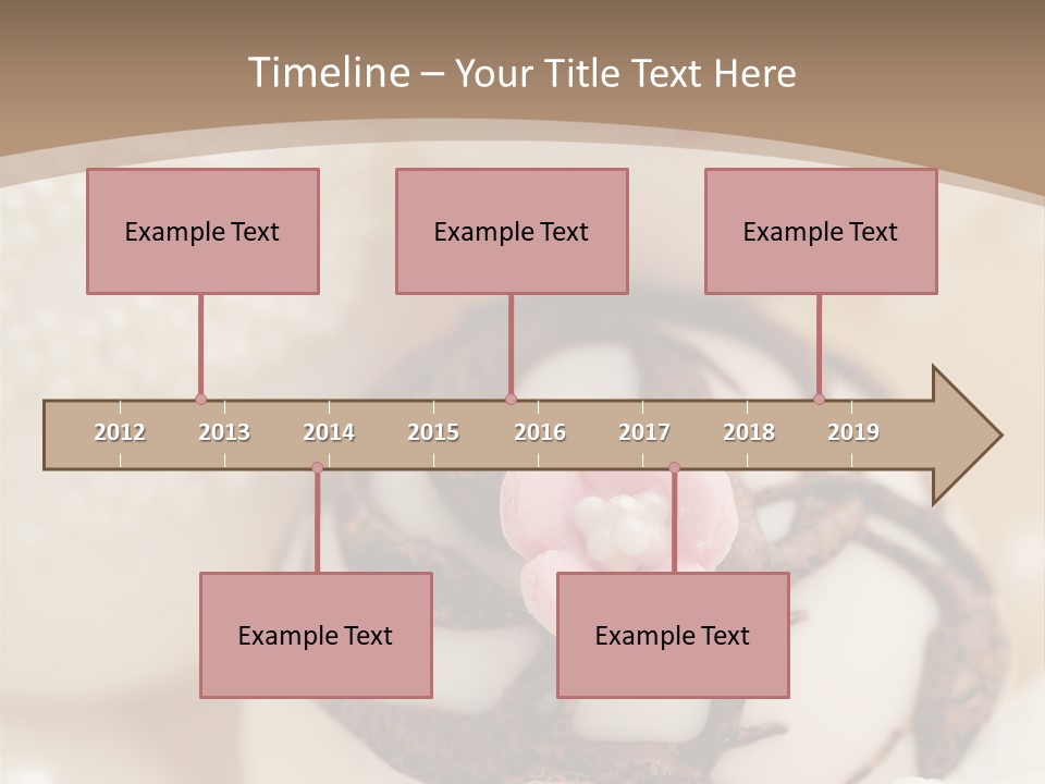 Pralines Royal Icing Various PowerPoint Template