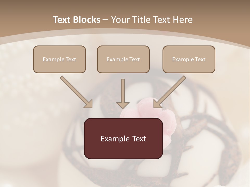Pralines Royal Icing Various PowerPoint Template