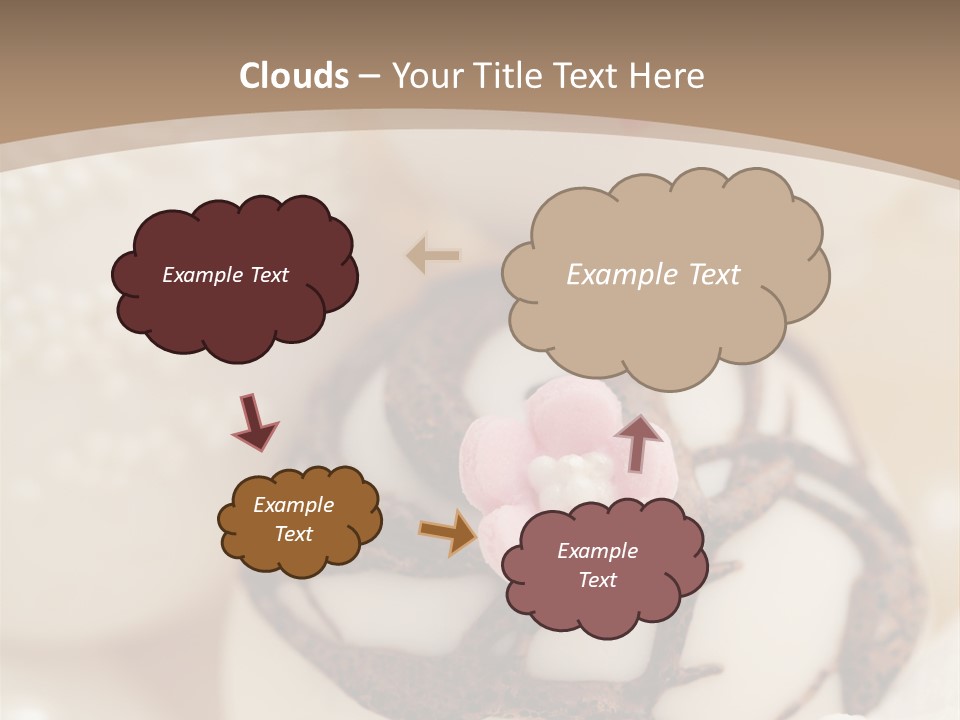 Pralines Royal Icing Various PowerPoint Template