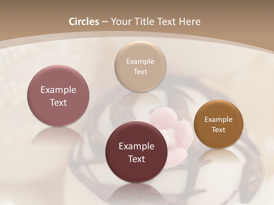 Pralines Royal Icing Various PowerPoint Template