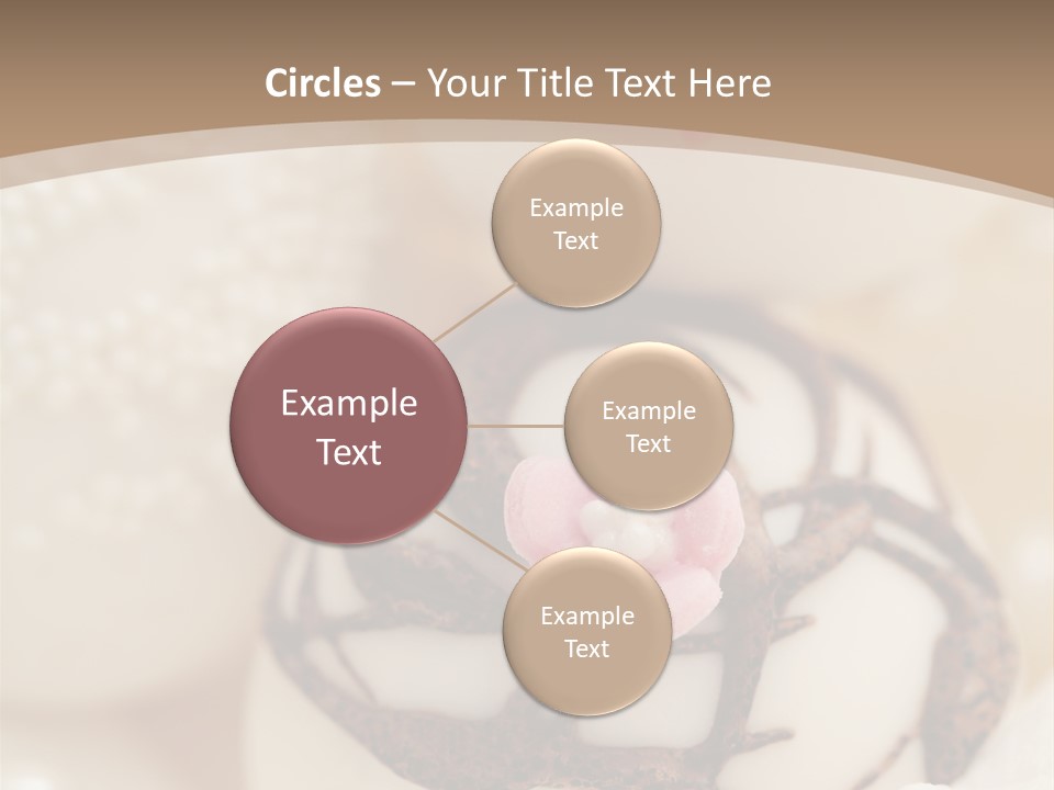 Pralines Royal Icing Various PowerPoint Template