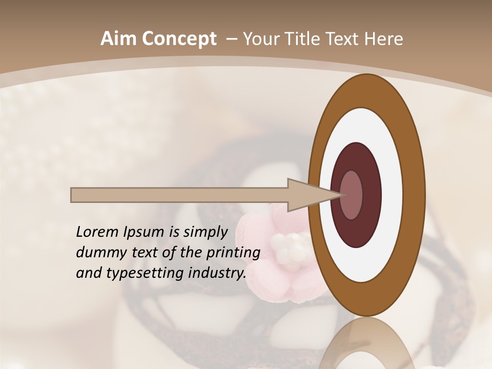 Pralines Royal Icing Various PowerPoint Template