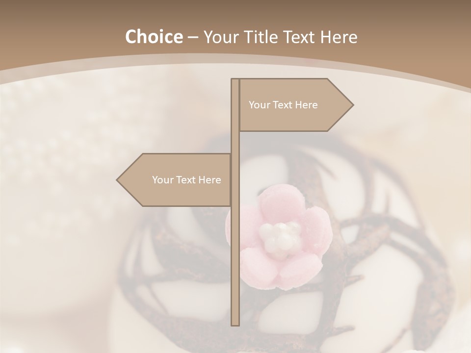 Pralines Royal Icing Various PowerPoint Template