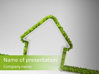 Nature Environment White PowerPoint Template