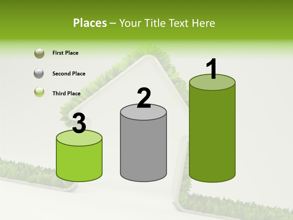 Nature Environment White PowerPoint Template