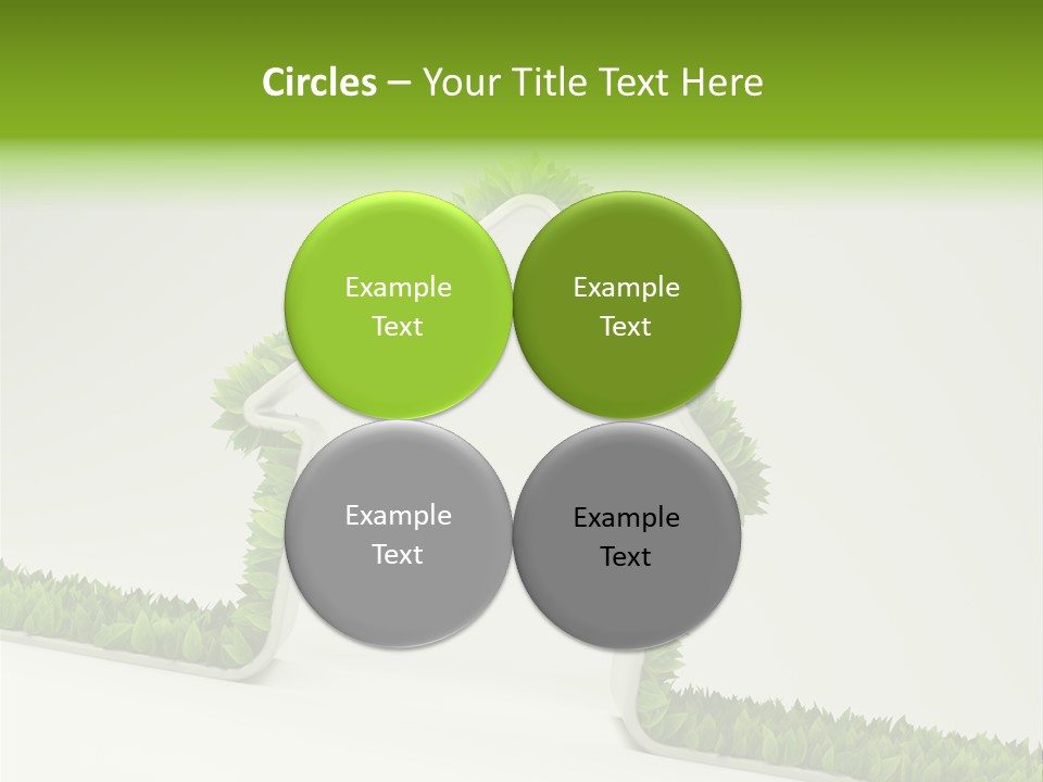 Nature Environment White PowerPoint Template