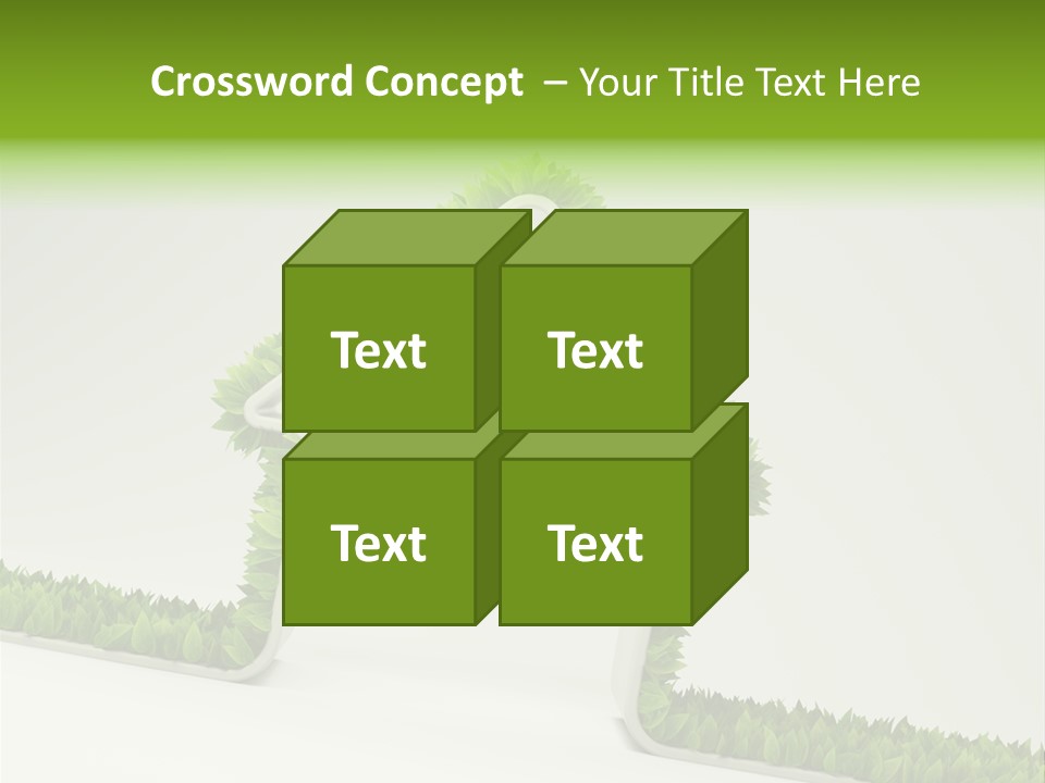 Nature Environment White PowerPoint Template