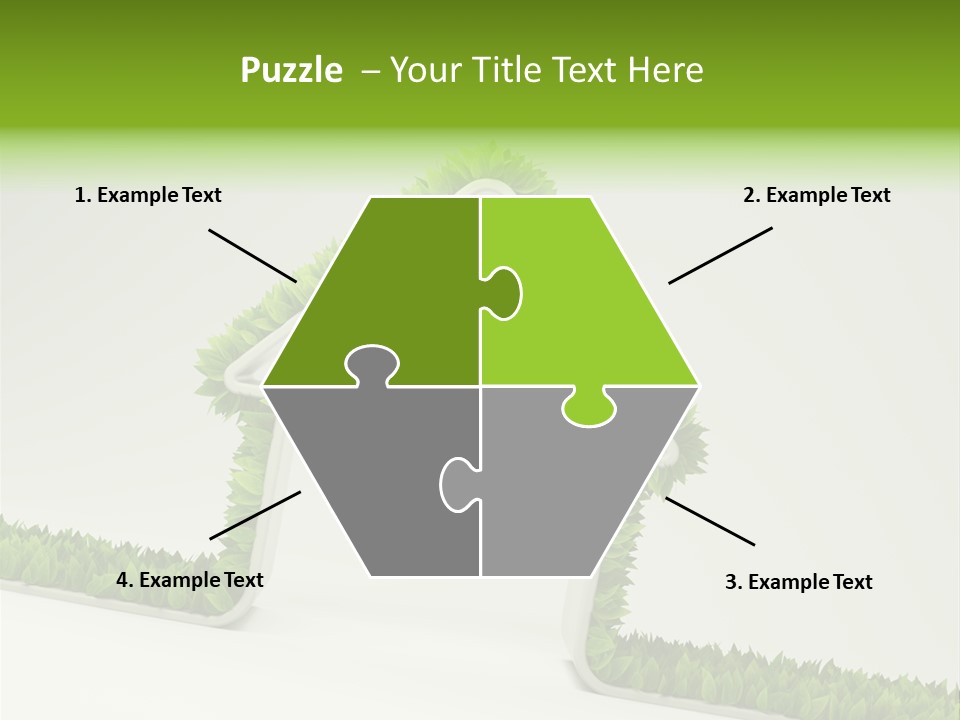 Nature Environment White PowerPoint Template