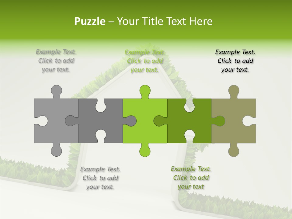 Nature Environment White PowerPoint Template