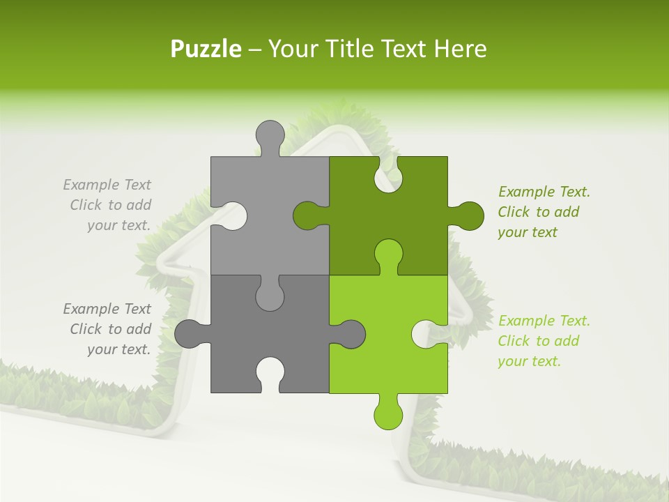 Nature Environment White PowerPoint Template