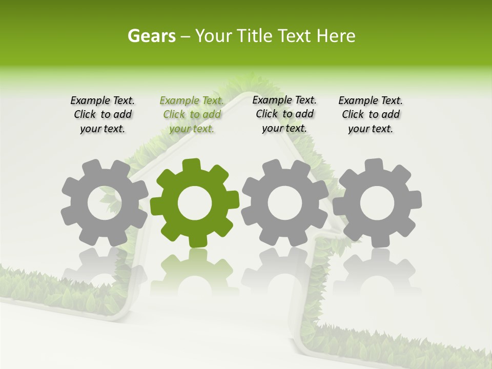 Nature Environment White PowerPoint Template