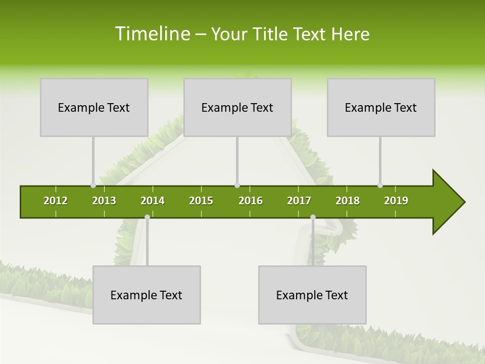 Nature Environment White PowerPoint Template