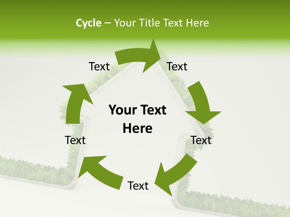 Nature Environment White PowerPoint Template