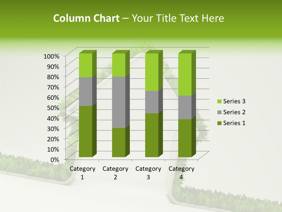 Nature Environment White PowerPoint Template