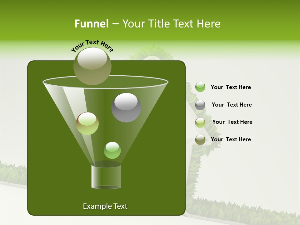 Nature Environment White PowerPoint Template