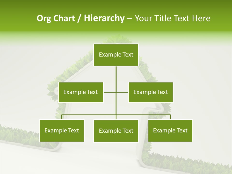 Nature Environment White PowerPoint Template