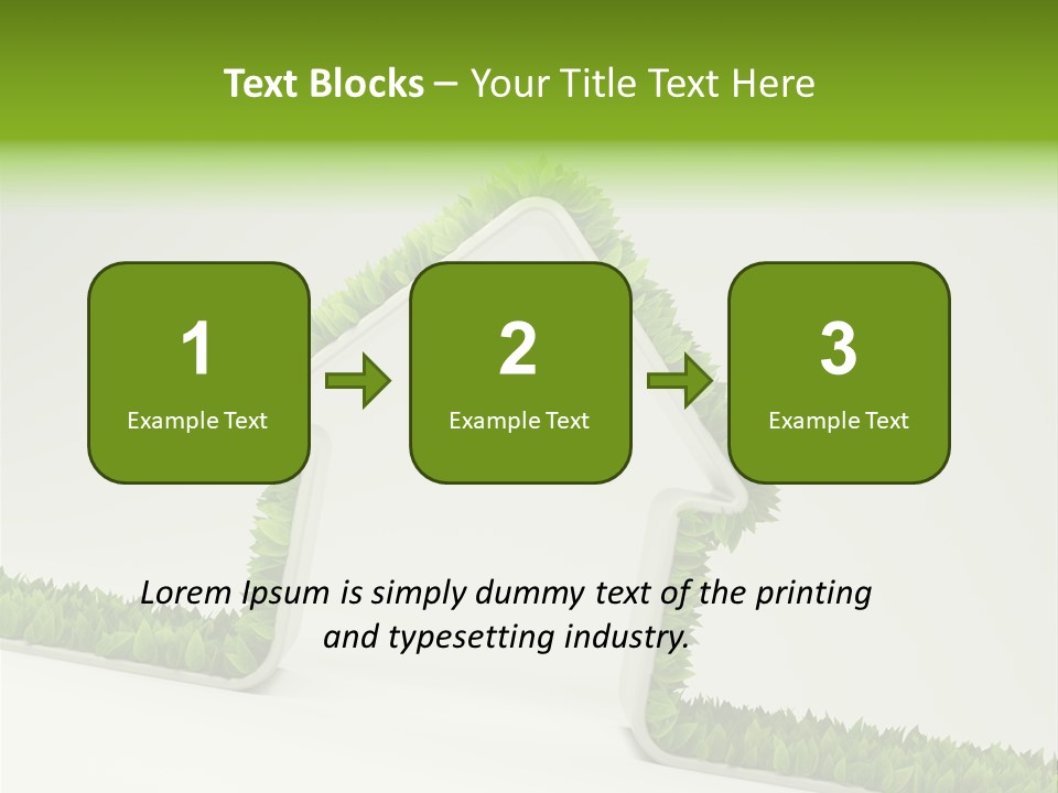 Nature Environment White PowerPoint Template