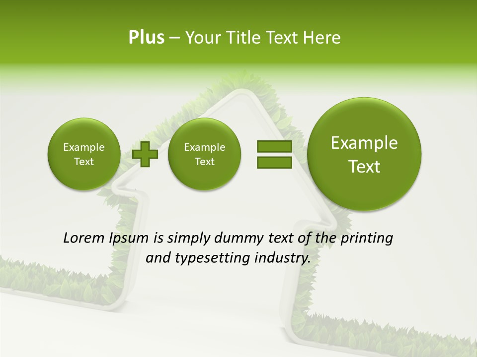 Nature Environment White PowerPoint Template