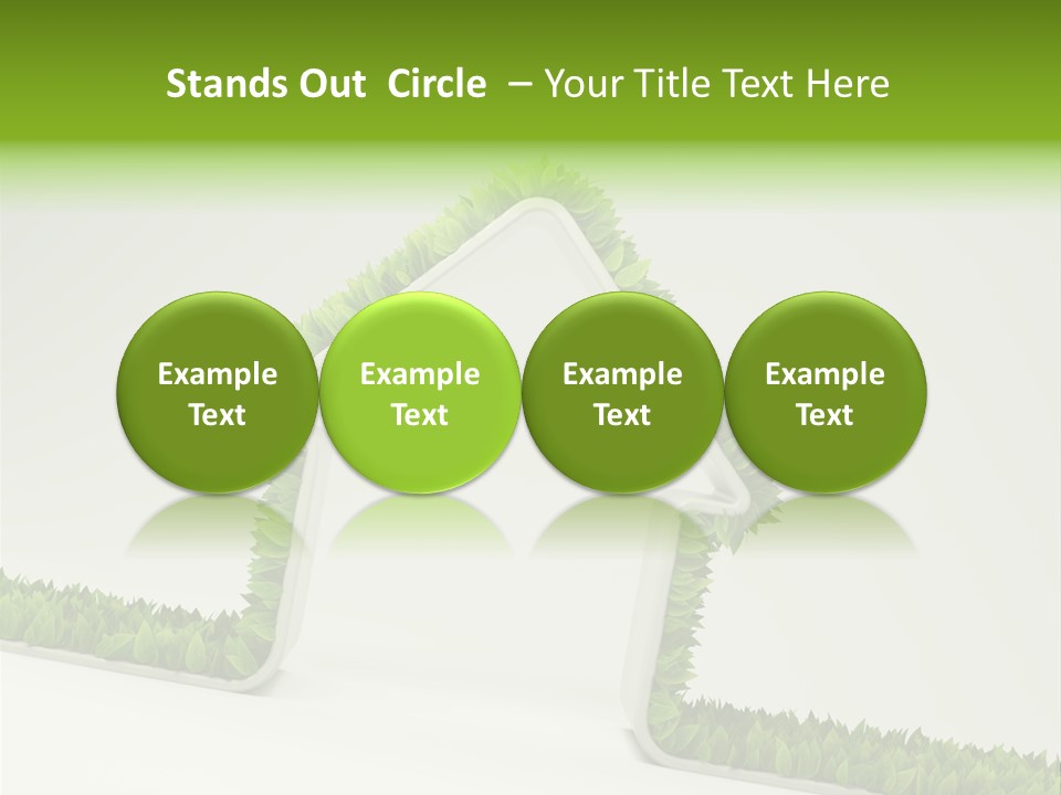 Nature Environment White PowerPoint Template