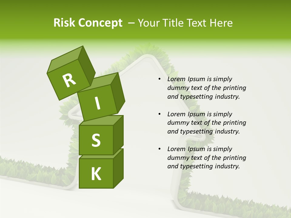 Nature Environment White PowerPoint Template