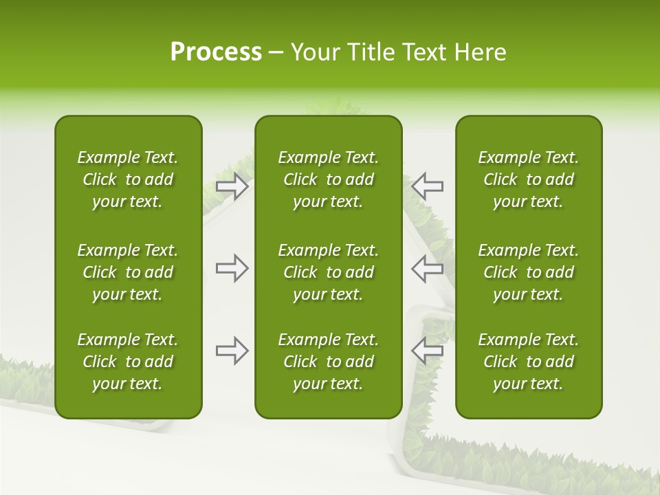 Nature Environment White PowerPoint Template