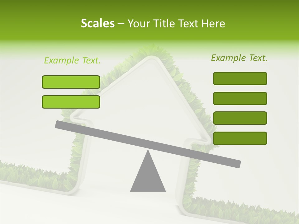 Nature Environment White PowerPoint Template