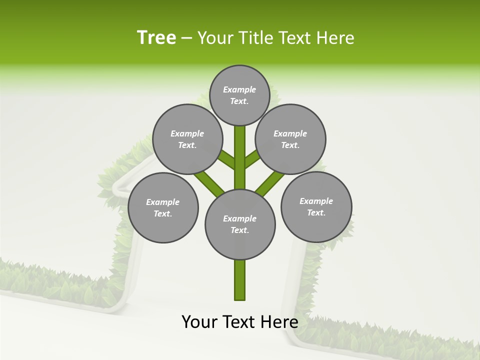 Nature Environment White PowerPoint Template