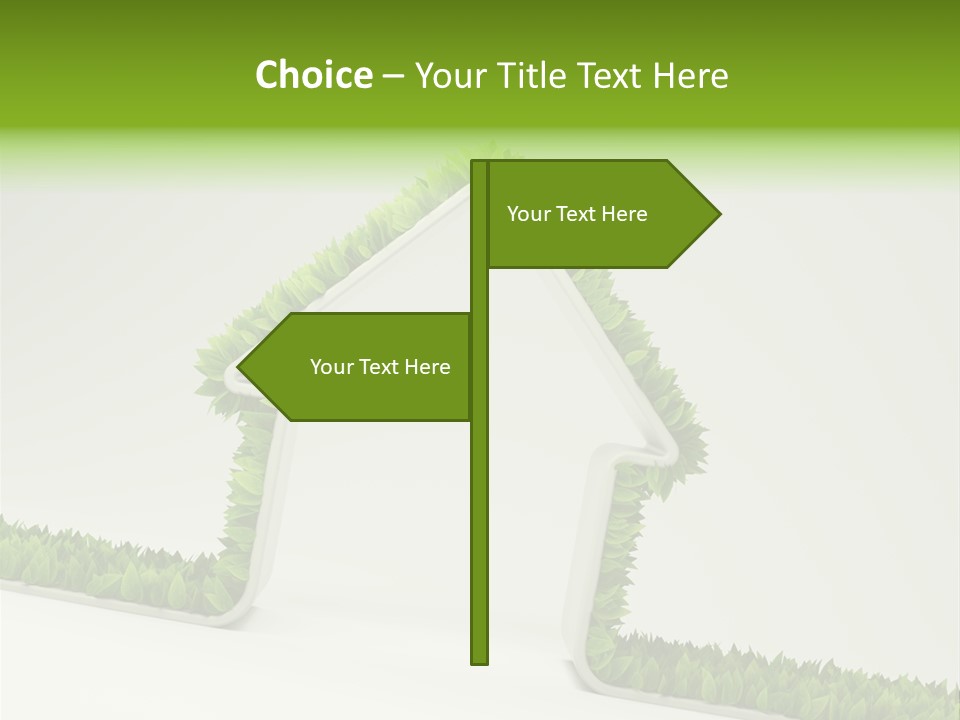 Nature Environment White PowerPoint Template