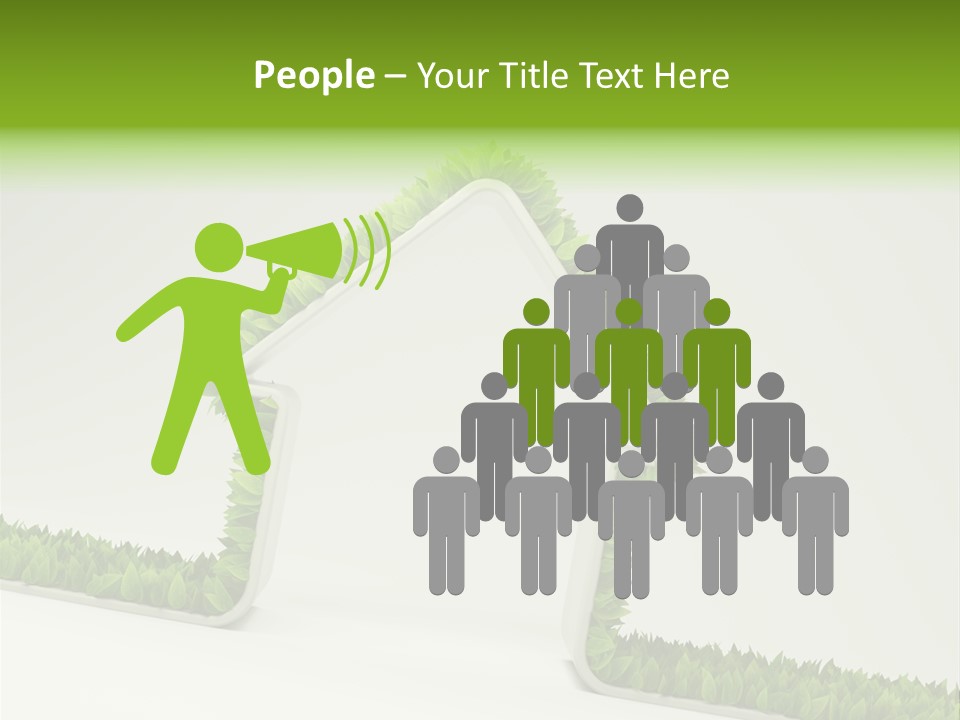 Nature Environment White PowerPoint Template