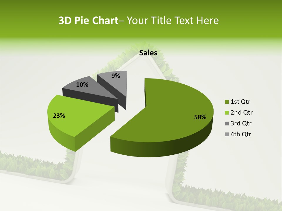 Nature Environment White PowerPoint Template
