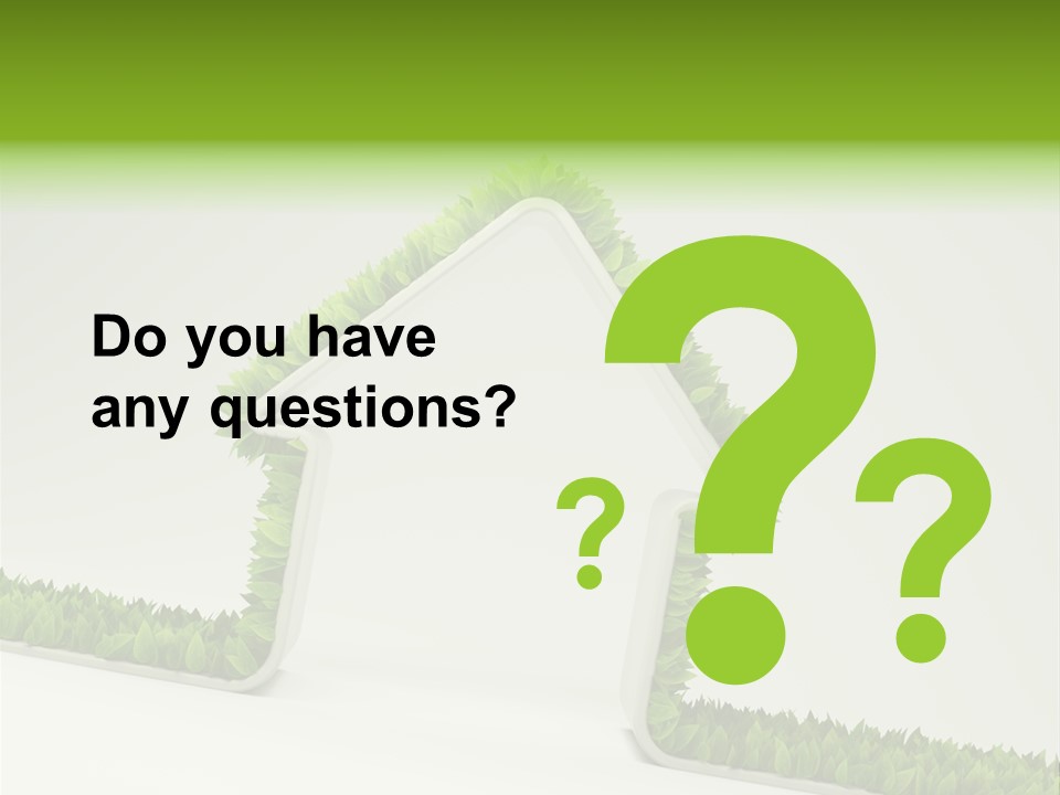 Nature Environment White PowerPoint Template