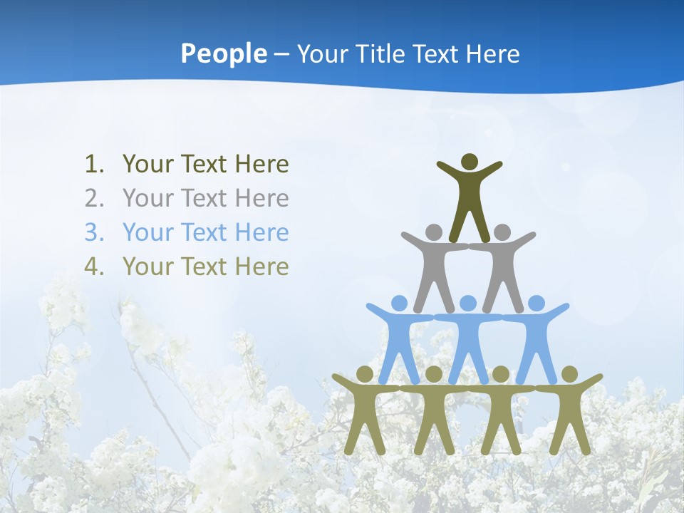 Human Toon Group PowerPoint Template