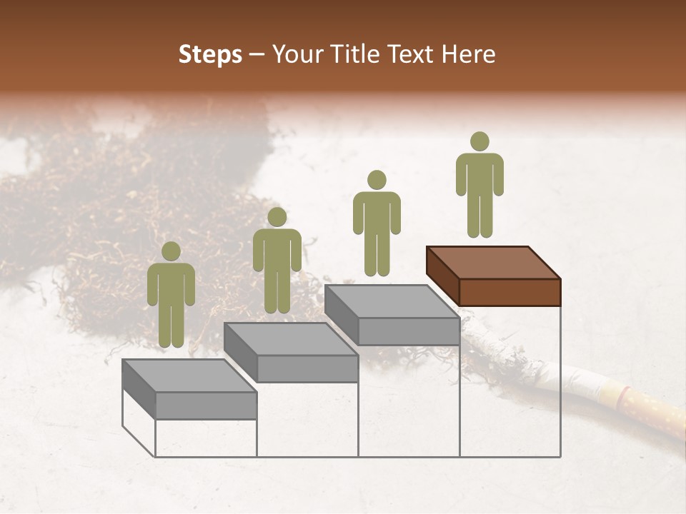 Tobacco Gold Burnt PowerPoint Template