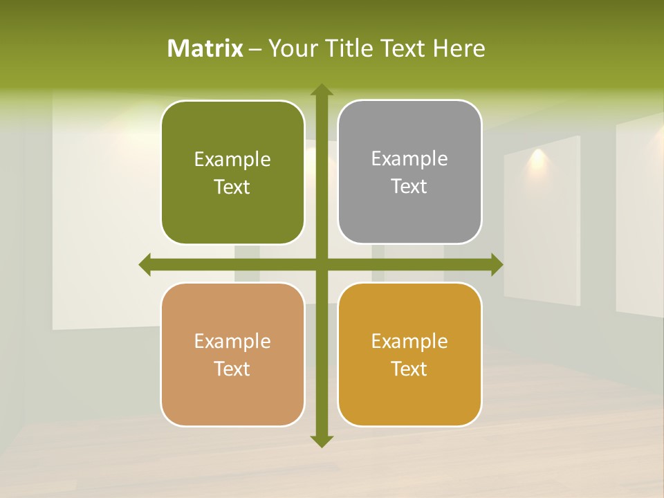 Blank Space White PowerPoint Template
