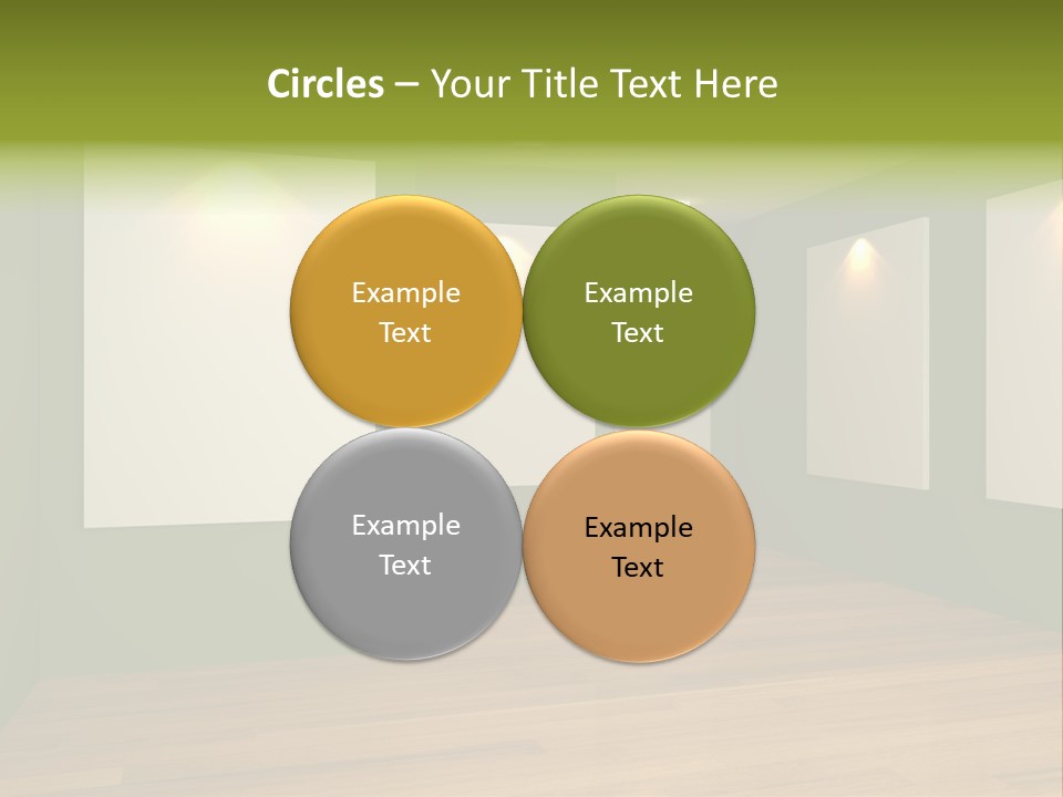 Blank Space White PowerPoint Template