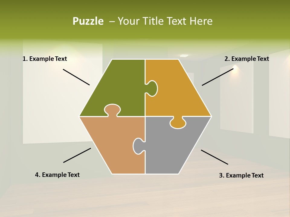 Blank Space White PowerPoint Template