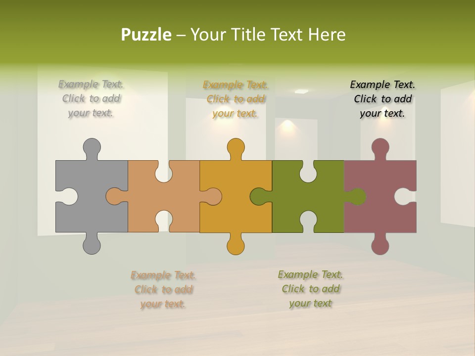 Blank Space White PowerPoint Template