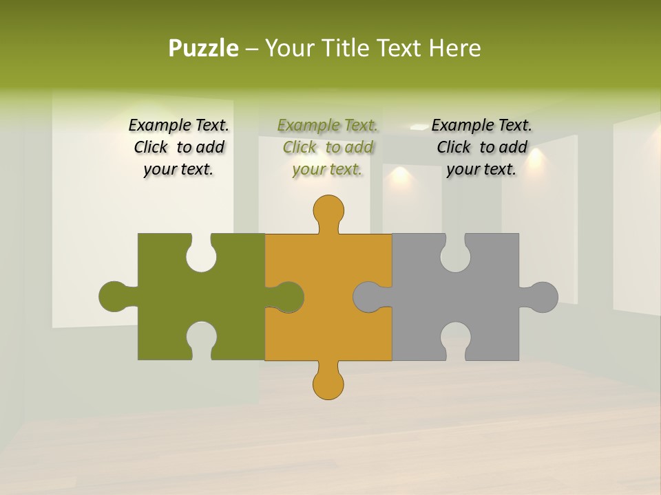 Blank Space White PowerPoint Template
