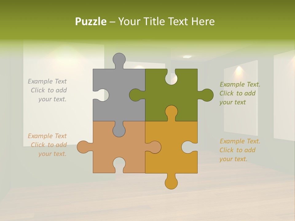 Blank Space White PowerPoint Template