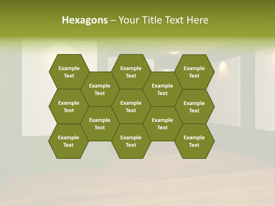 Blank Space White PowerPoint Template