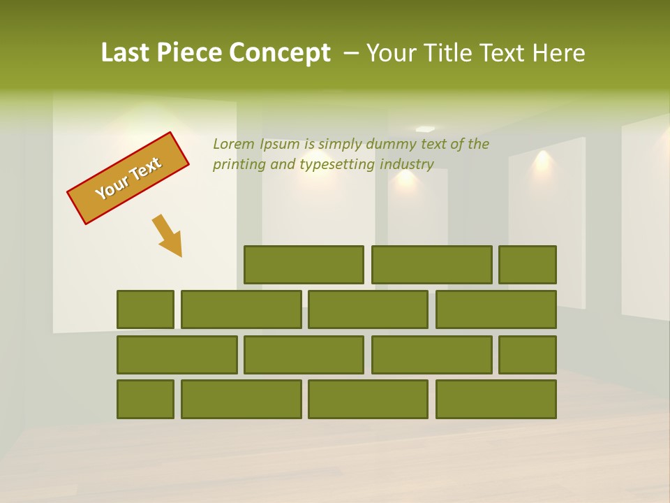 Blank Space White PowerPoint Template