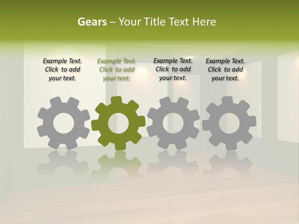 Blank Space White PowerPoint Template