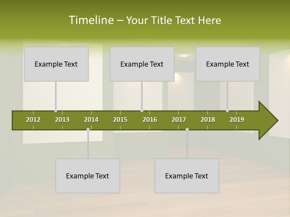 Blank Space White PowerPoint Template