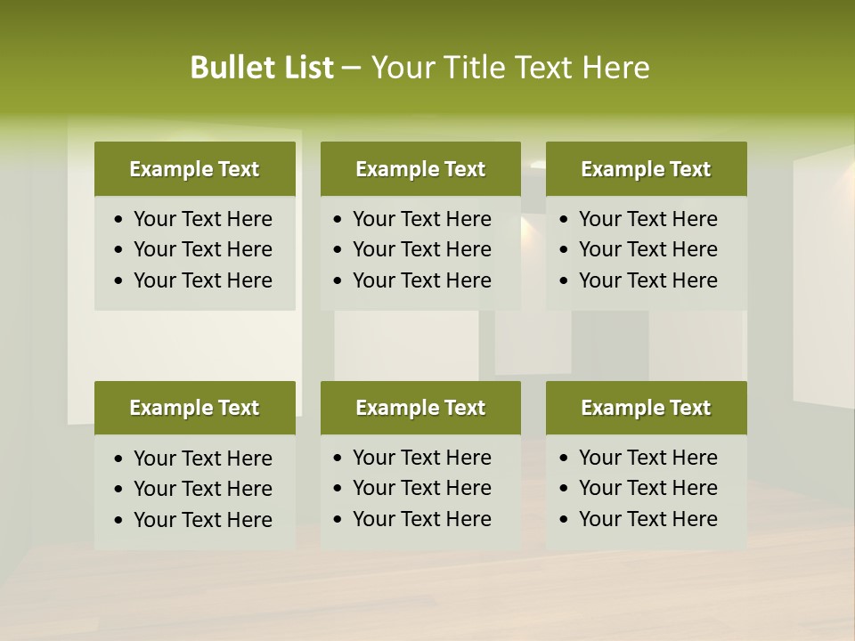 Blank Space White PowerPoint Template
