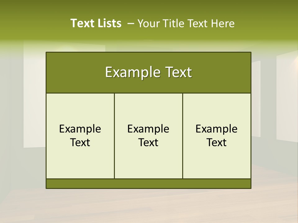 Blank Space White PowerPoint Template