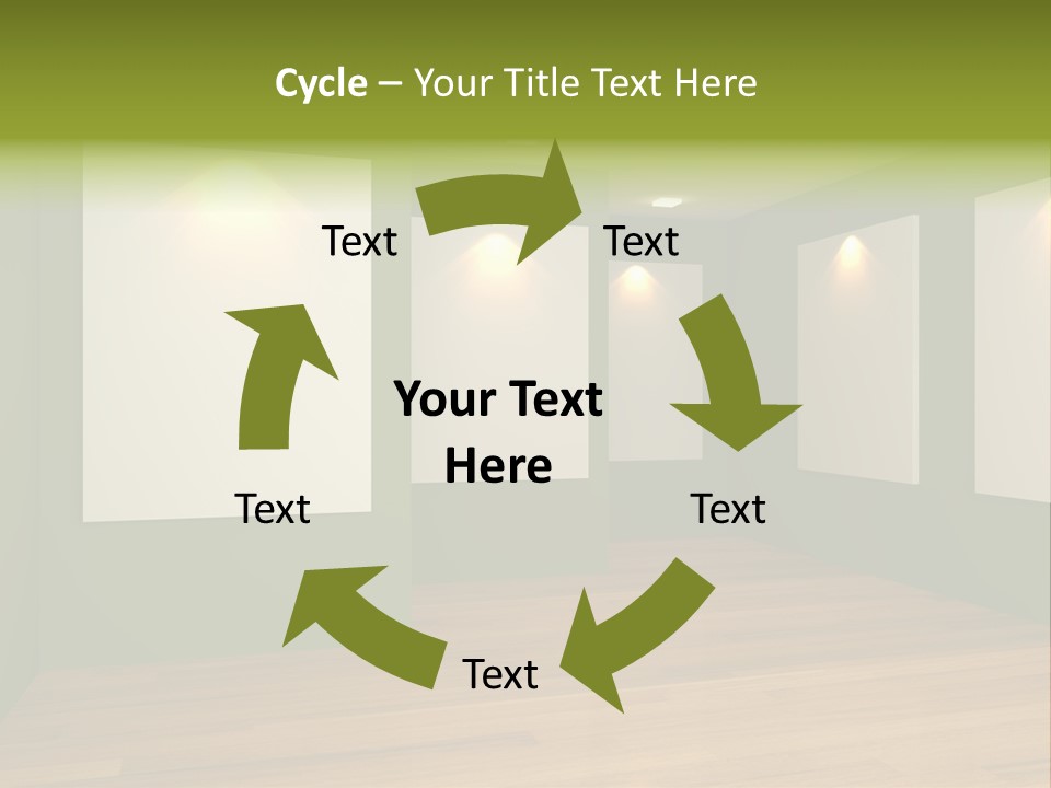 Blank Space White PowerPoint Template